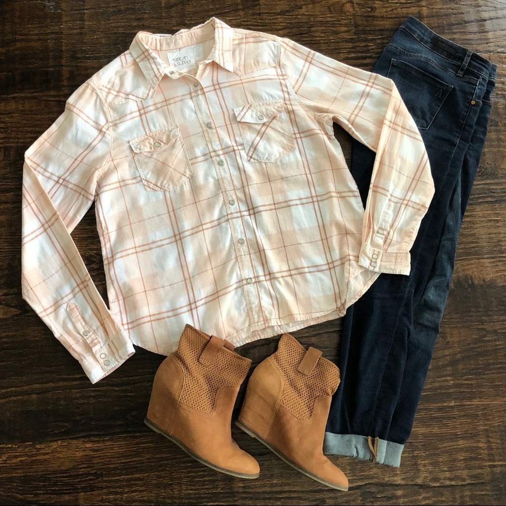 Thread & Supply Plaid w Pearl Snaps